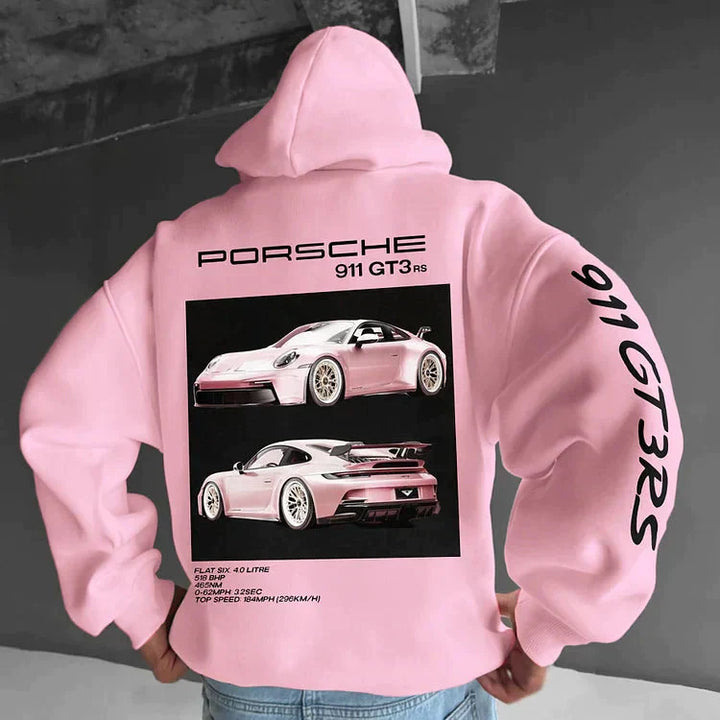 Jace - Überdimensionale Racing Hoodie für Autofans