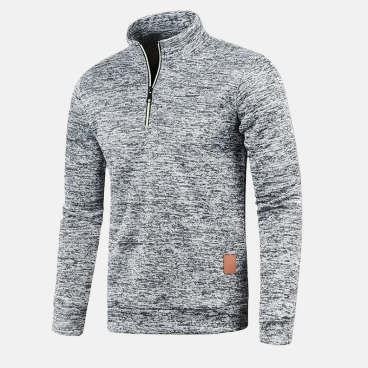 Bill™ | Herren pullover mit halbem Reißverschluss