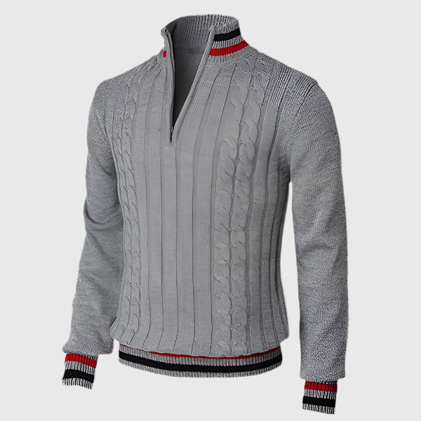 Martin™ – Eleganter Herren Pullover mit Kragen für Stil & Komfort