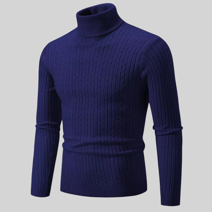 Luca™ - Warmer Strickpullover mit Rollkragen