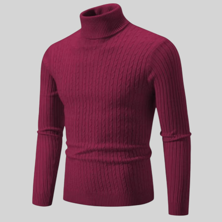 Luca™ - Warmer Strickpullover mit Rollkragen