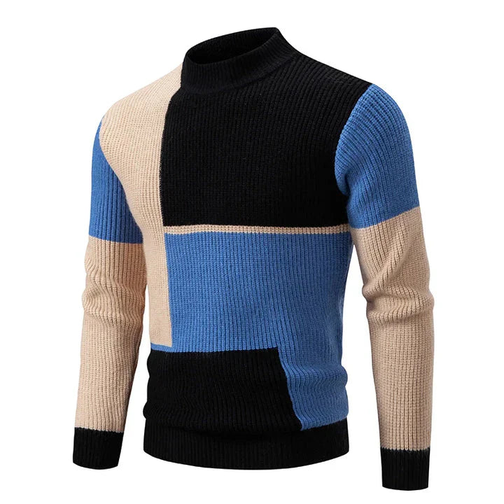 Theo™ - Bunter Herbstpullover für Herren