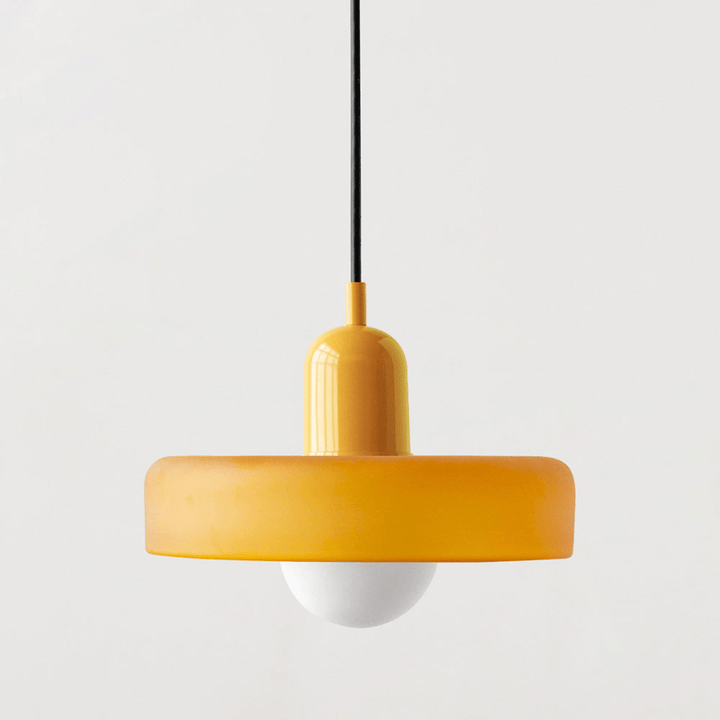 Bauhaus Hanglamp von Gekleurd Glas für modernes Design