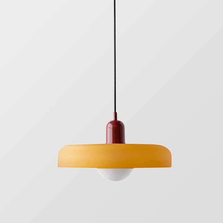 Bauhaus Hanglamp von Gekleurd Glas für modernes Design