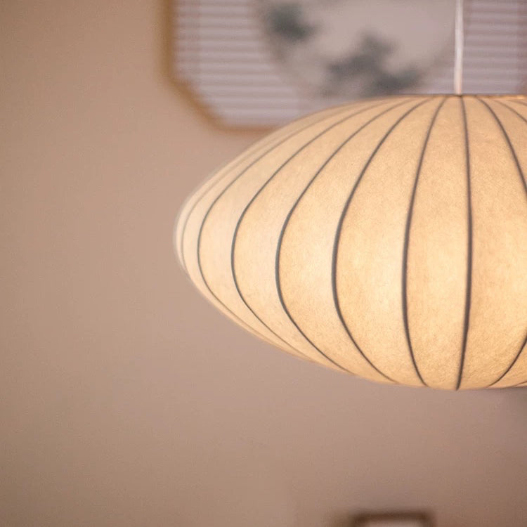 Shiro Zijden Hanglamp - Elegante Japandi Hängeleuchte