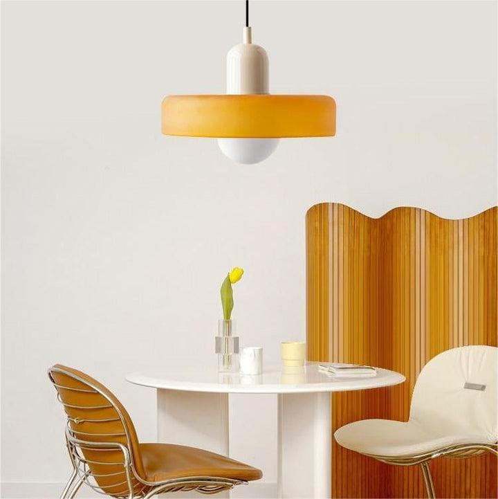 Bauhaus Hanglamp von Gekleurd Glas für modernes Design