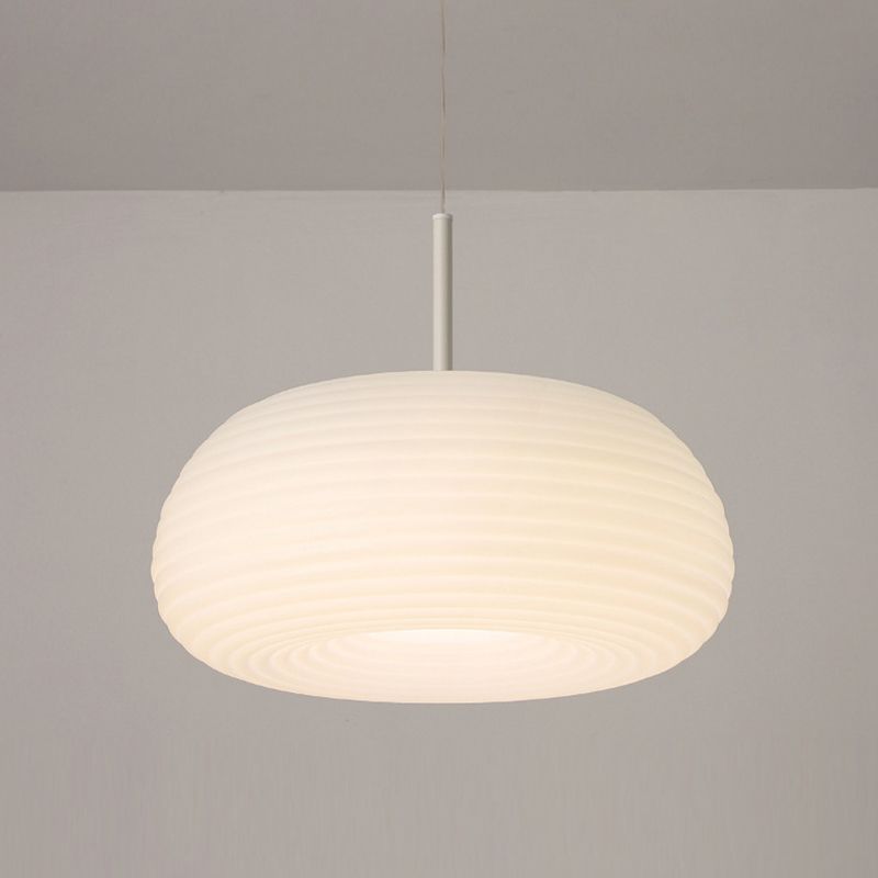 FalkenStil Ceiling lamps Elegante LED Pendelleuchte in Weiß für Wohn-, Schlaf- und Esszimmer