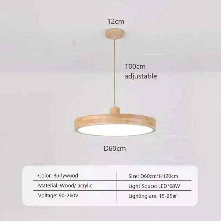 FalkenStil Ceiling lamps LumiGlow Skandinavische Ultradünne Lampe 30cm 40cm 50cm