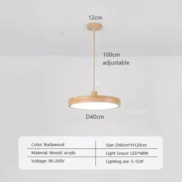 FalkenStil Ceiling lamps LumiGlow Skandinavische Ultradünne Lampe 30cm 40cm 50cm