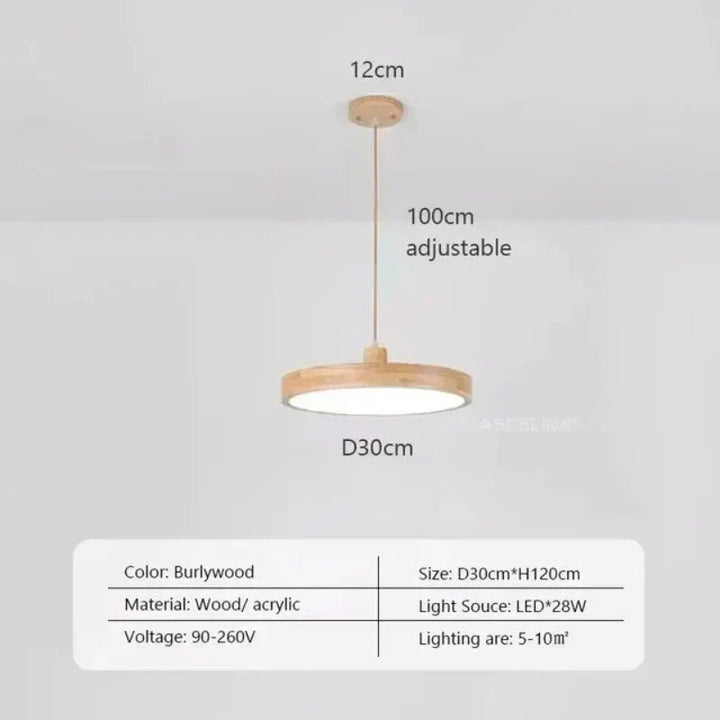 FalkenStil Ceiling lamps LumiGlow Skandinavische Ultradünne Lampe 30cm 40cm 50cm