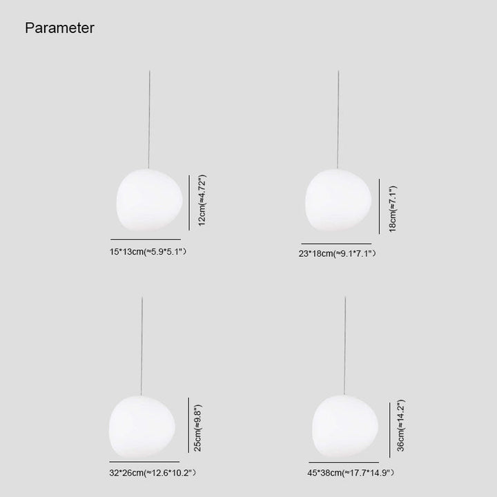 FalkenStil Ceiling lamps Lumos® Elegante LED Pendelleuchte in Weiß für gemütliche Wohnräume