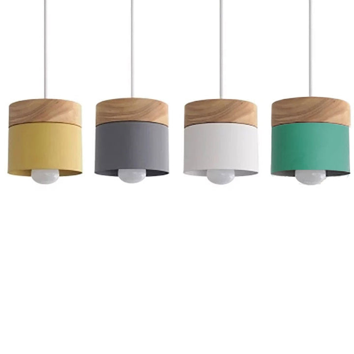 FalkenStil Ceiling lamps NordicLight® Skandinavische LED Pendelleuchte aus Holz