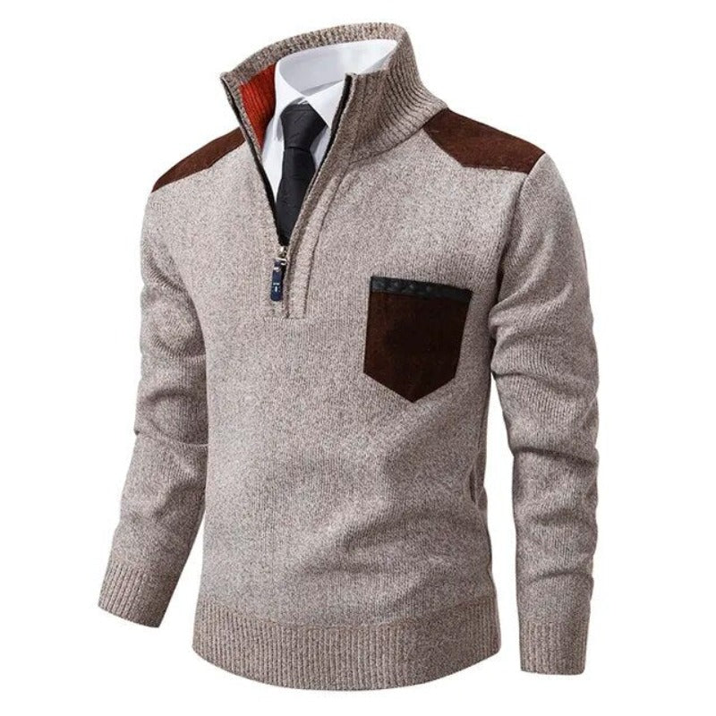 FalkenStil **Luxe Kaschmir Herren Pullover - Archer Luxe Kaschmir Herren Pullover - Archer