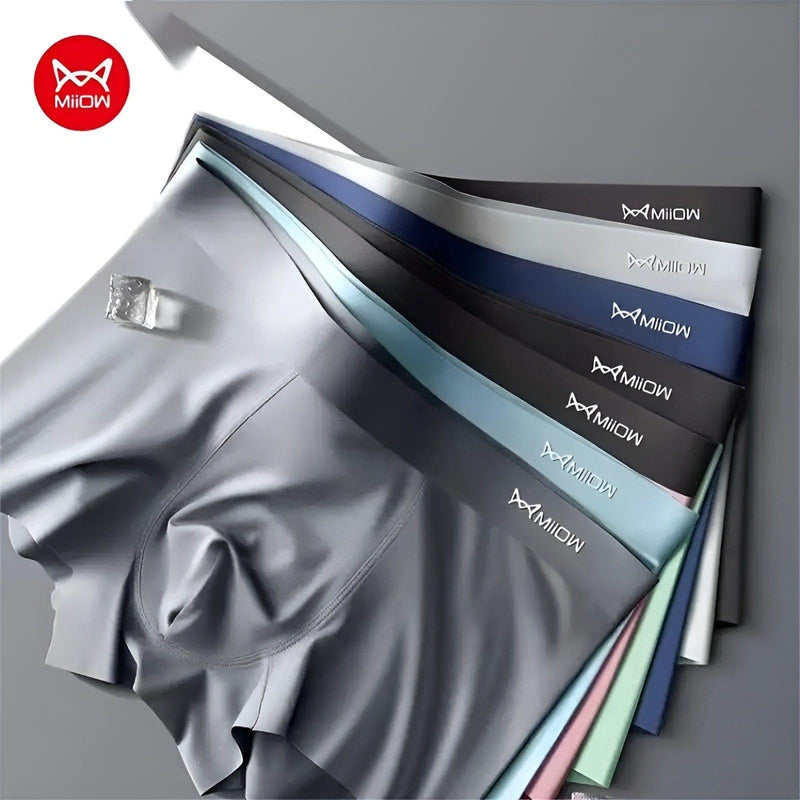 FalkenStil DEA843 ComfyWear - Nahtlose 3er-Pack Boxer Shorts für Optimalen Komfort