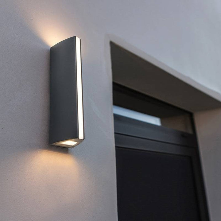 FalkenStil Outdoor Wall Lamp LuxeLight® Moderne Außenwandleuchte GEO – Elegantes Design für Garten, Flur und Balkon