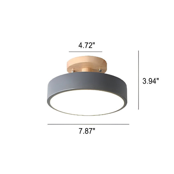 FalkenStil VLP397 Norida Light - Ronde plafondlamp met Italiaans design