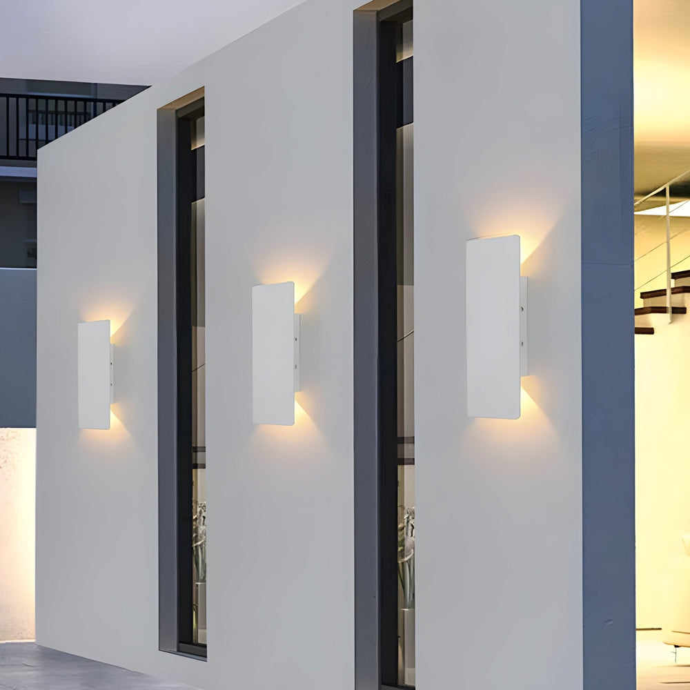 FalkenStil VLP564 LuxeWall Light - Eigentijdse Weerbestendige Aluminium LED Wandlamp Voor Buiten