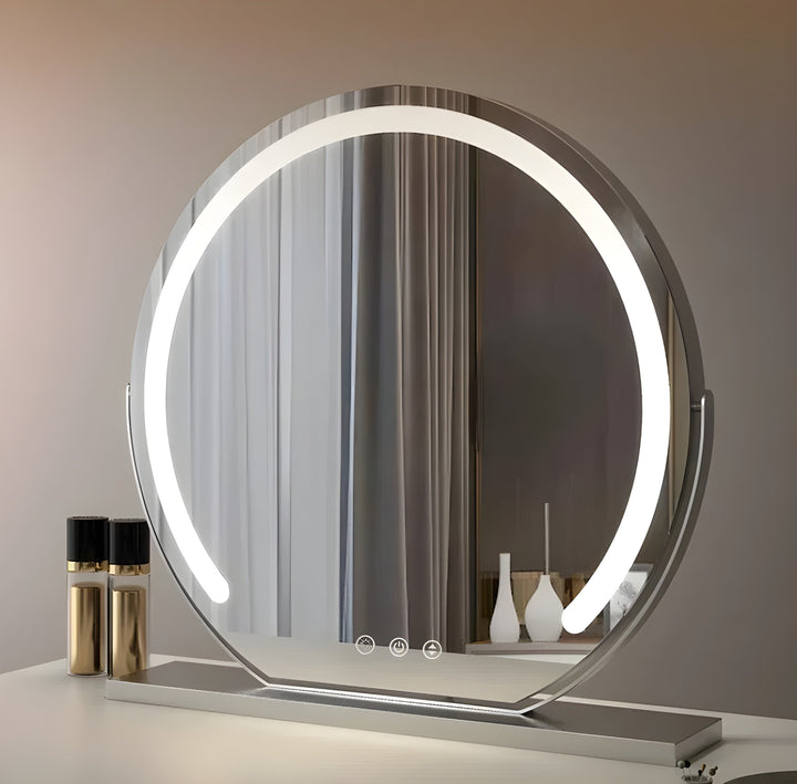 FalkenStil VLP893 BrightBeauty Mirror - Decoratieve Staande Make-up Spiegel met LED-verlichting