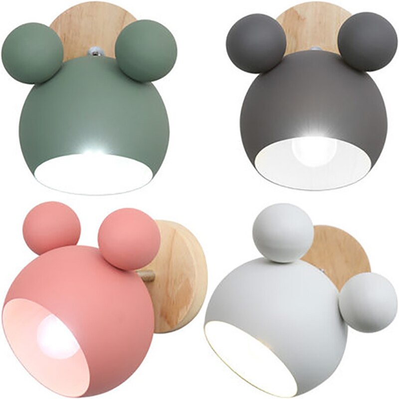 FalkenStil Wall light LumiKids - Nordische LED-Wandleuchte für Kinderzimmer