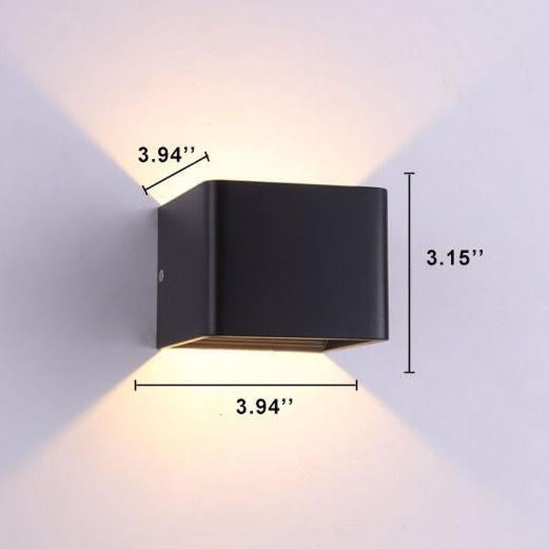 FalkenStil Wall light LumiStyle - Stilvolle quadratische LED-Wandleuchten