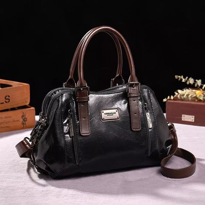 FalkenStil Women Bags Stilvoller Vintage-Ledertasche für Damen von ModeMeister Eira