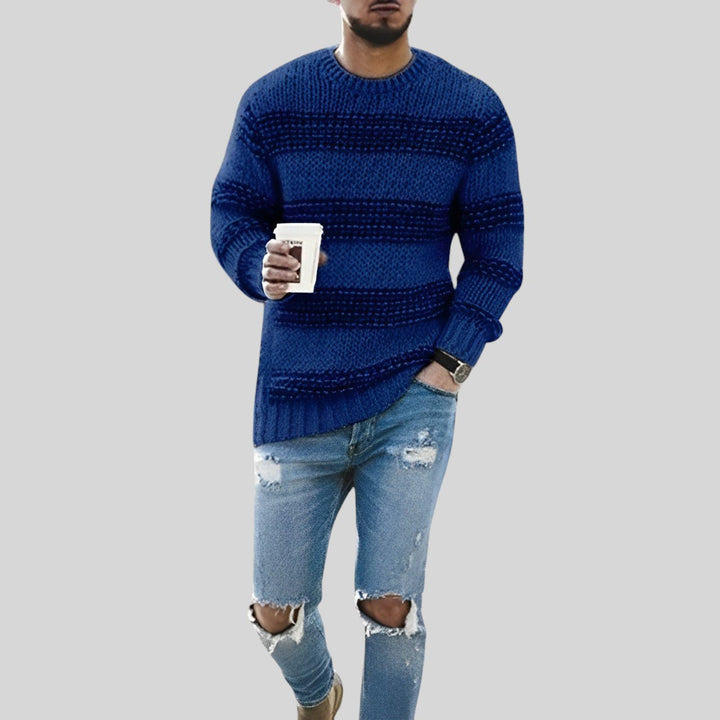 Jason™ - Unübersehbarer Strickpullover