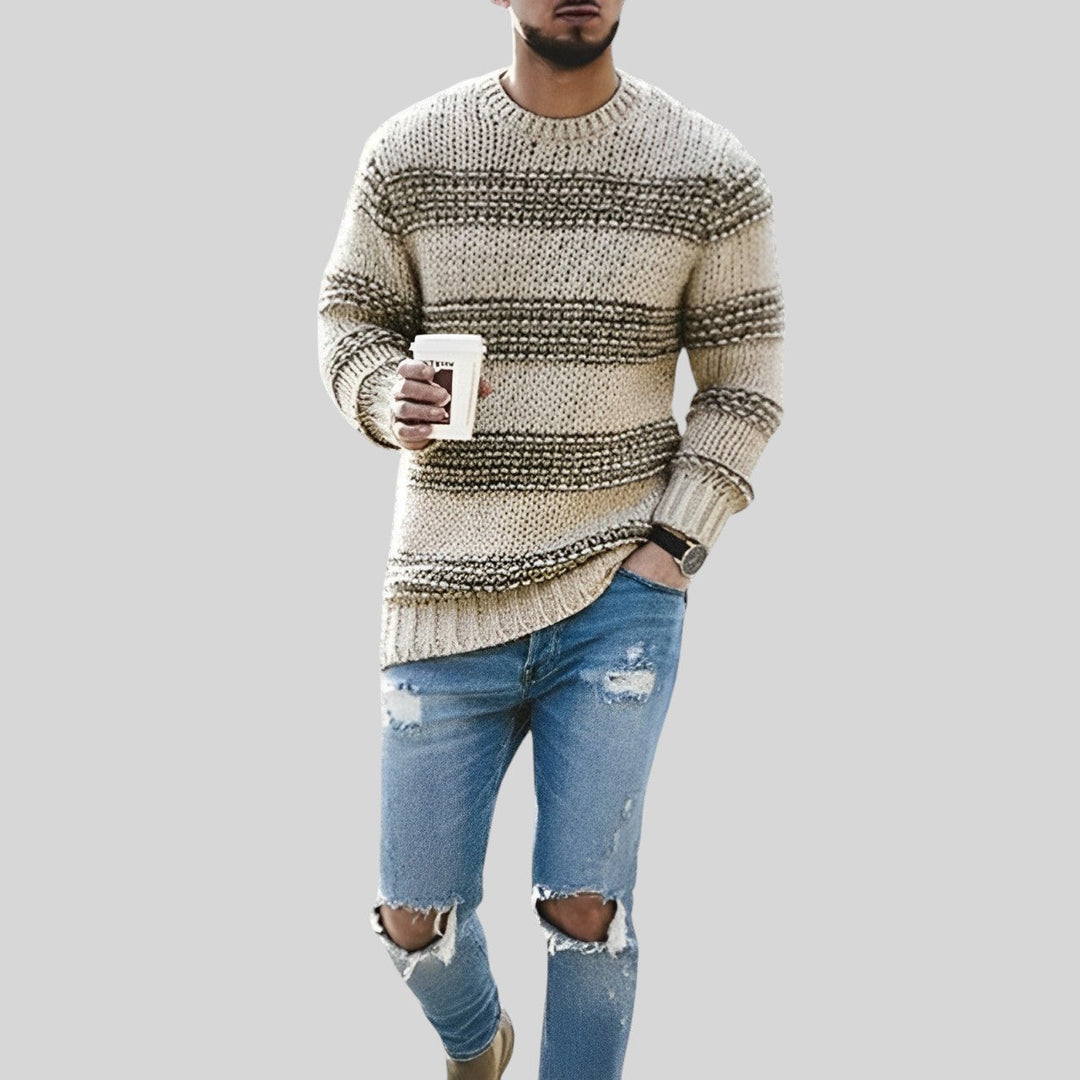 Jason™ - Unübersehbarer Strickpullover