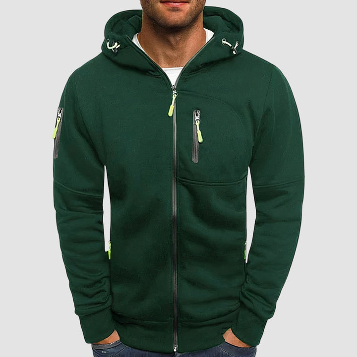 Hooded Zip Pullover – Komfort für Herren