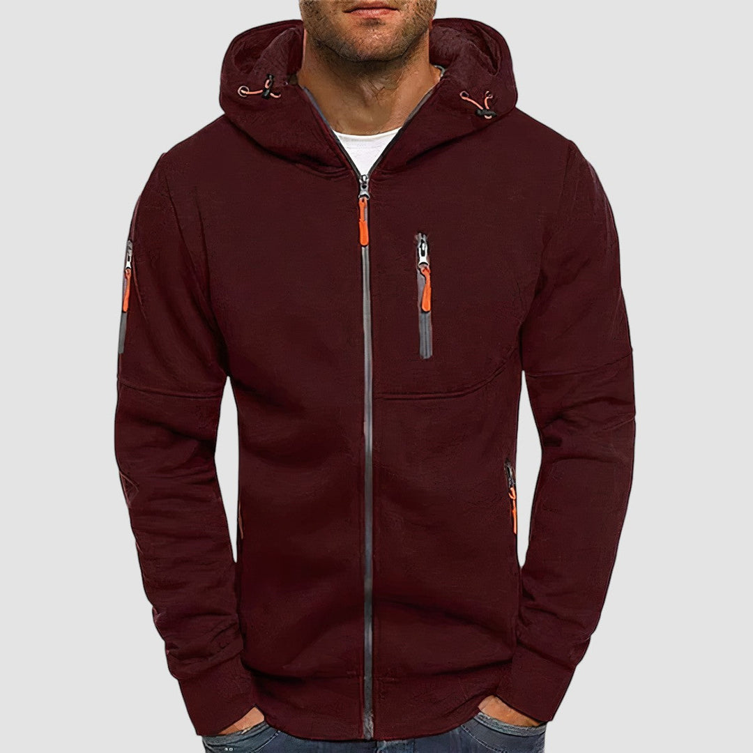 Hooded Zip Pullover – Komfort für Herren