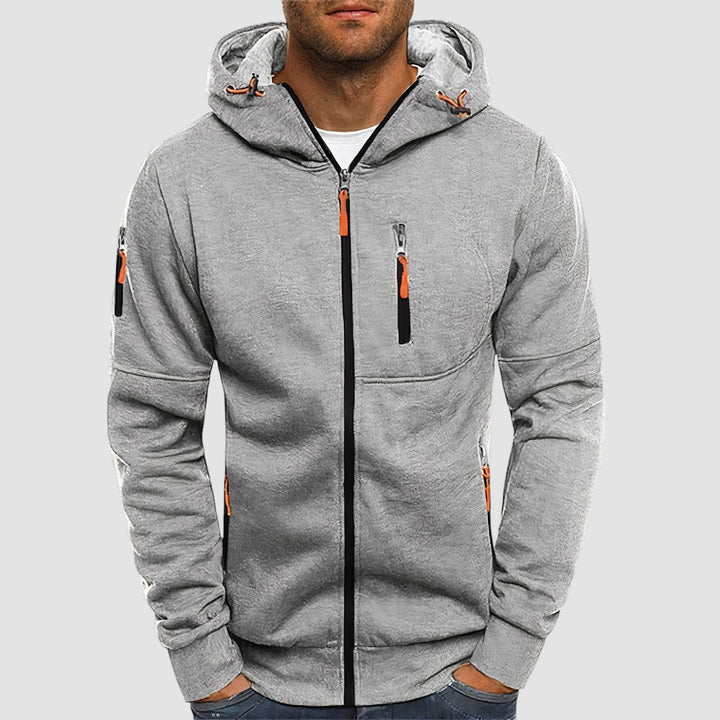 Hooded Zip Pullover – Komfort für Herren