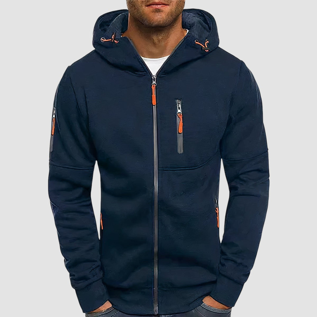 Hooded Zip Pullover – Komfort für Herren