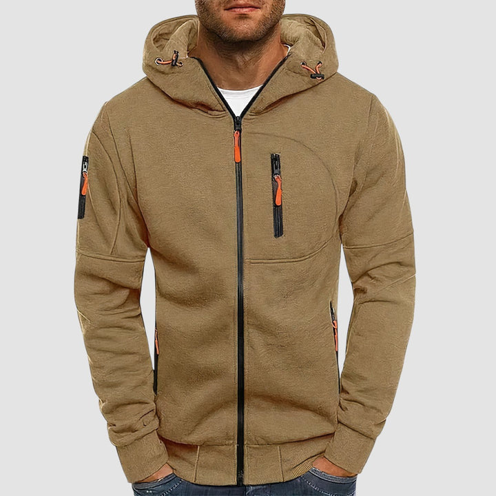 Hooded Zip Pullover – Komfort für Herren