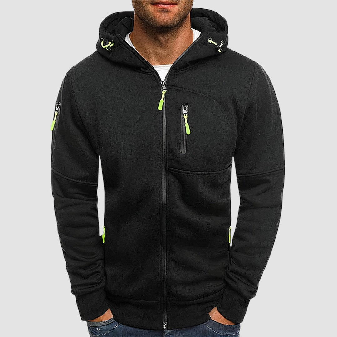 Hooded Zip Pullover – Komfort für Herren