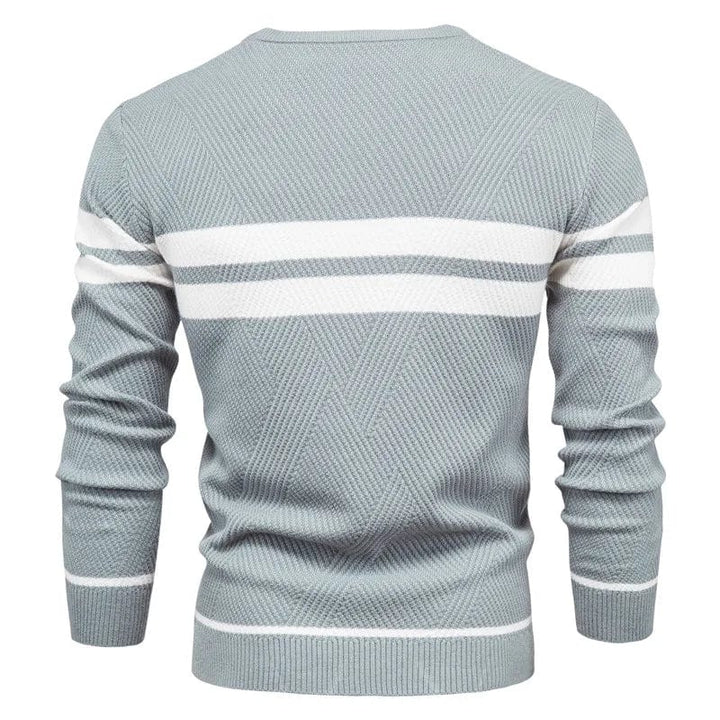 Gestreifte Pullover für Herren – Eleganter Freizeitstil