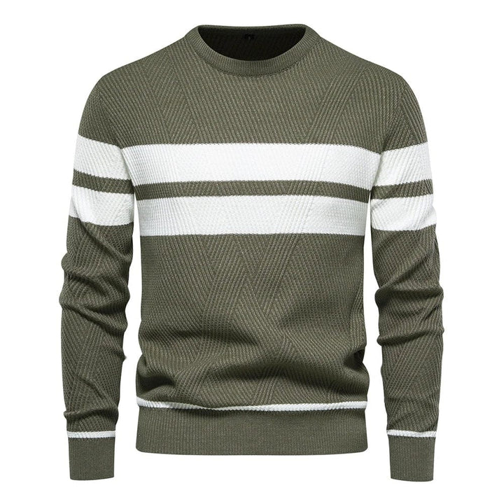 Gestreifte Pullover für Herren – Eleganter Freizeitstil