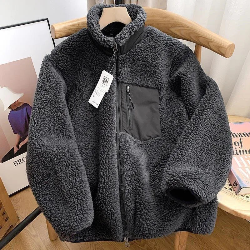 Fritz - Warme Fleece Winterjacke für Herren mit Stil