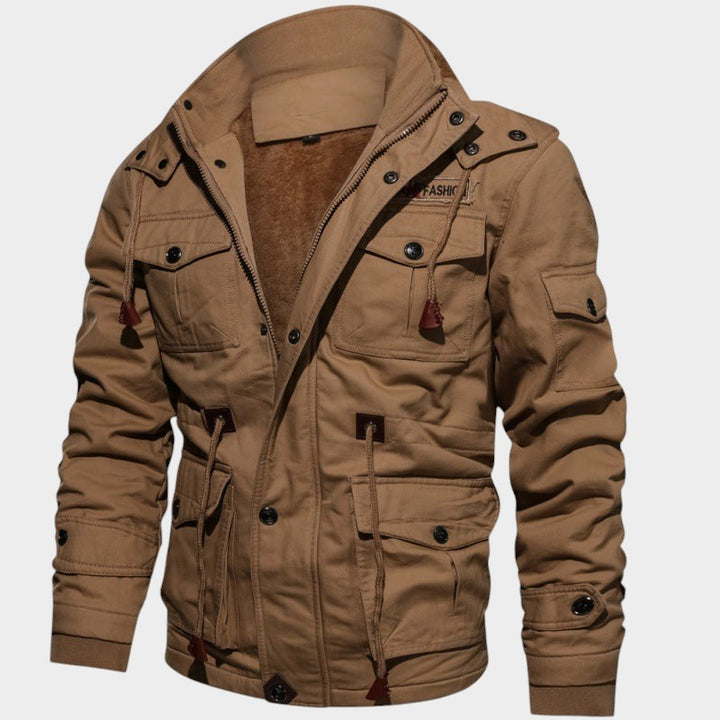 Isolierte Winterjacke für Herren – Warm und Stylish