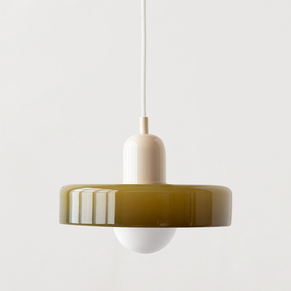 Bauhaus Hanglamp von Gekleurd Glas für modernes Design