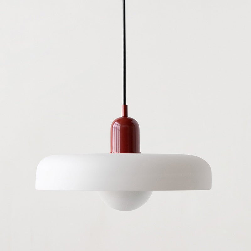 Bauhaus Hanglamp von Gekleurd Glas für modernes Design