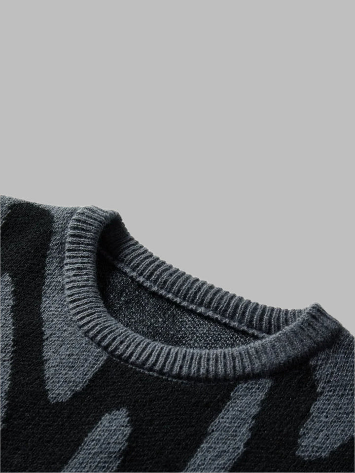 Eleganter Strickpullover für Herren – Klassiker