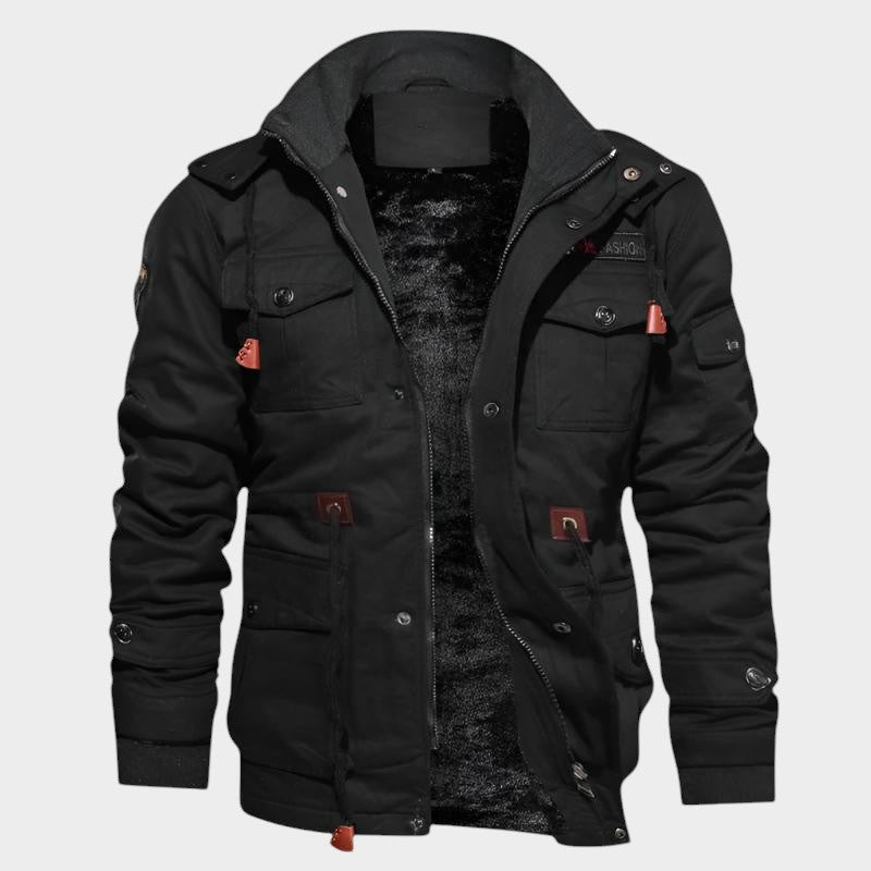 Isolierte Winterjacke für Herren – Warm und Stylish