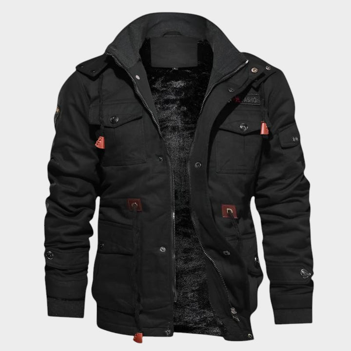 Isolierte Winterjacke für Herren – Warm und Stylish