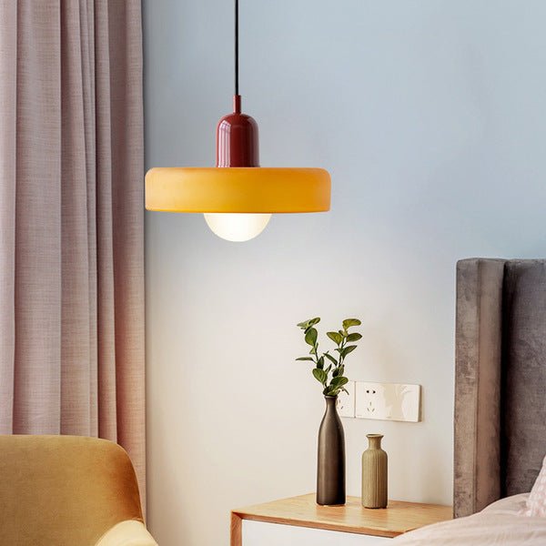 Bauhaus Hanglamp von Gekleurd Glas für modernes Design