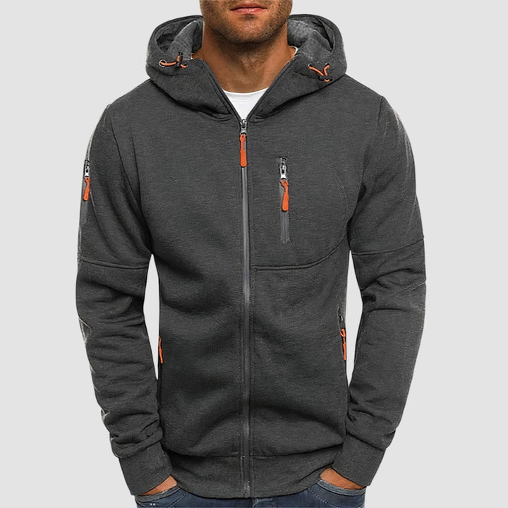 Hooded Zip Pullover – Komfort für Herren