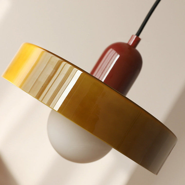 Bauhaus Hanglamp von Gekleurd Glas für modernes Design