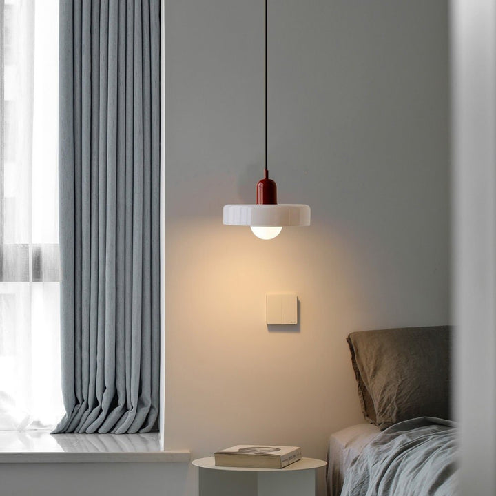 Bauhaus Hanglamp von Gekleurd Glas für modernes Design