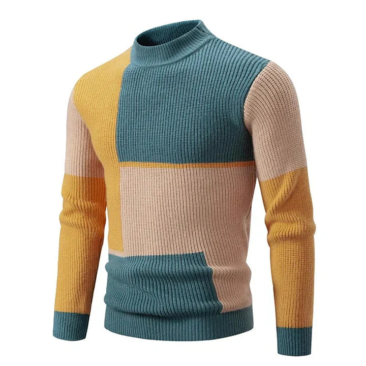 Theo™ - Bunter Herbstpullover für Herren